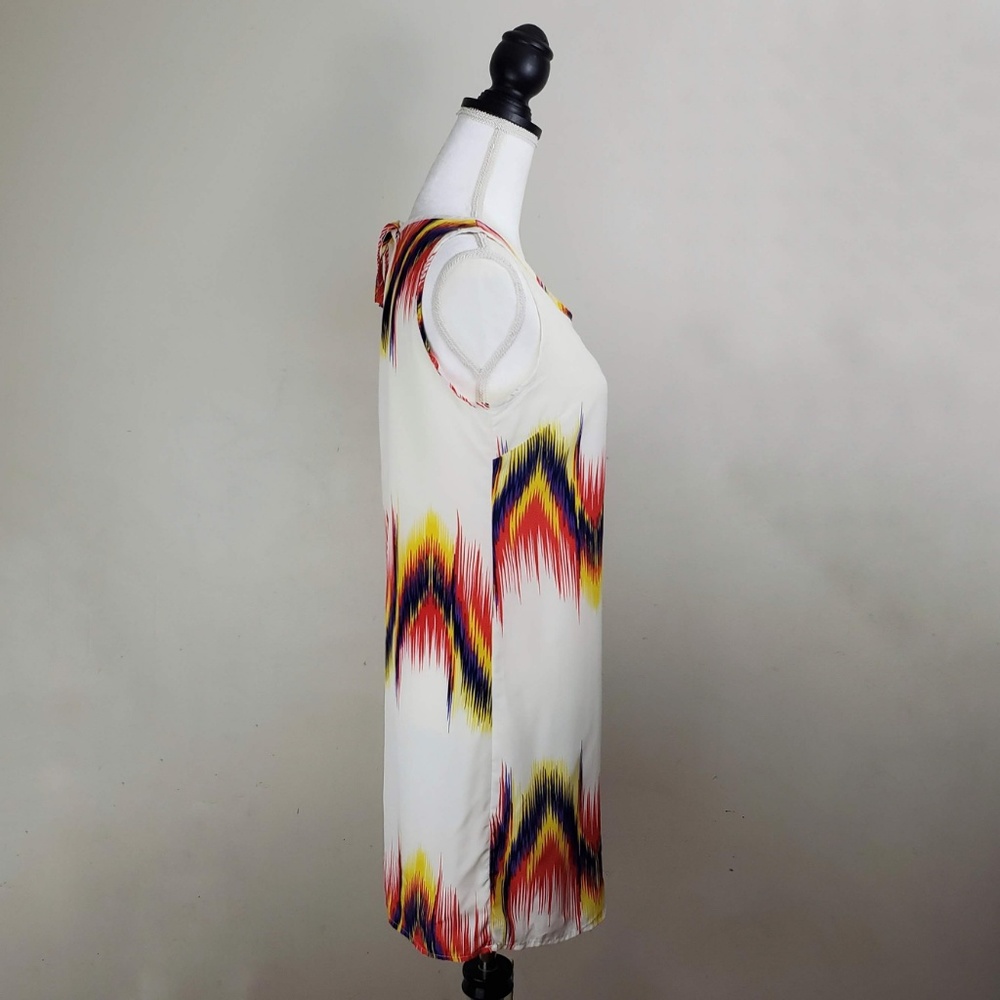 Anthroplogie Peach Love Cream Ivory Sleeveless Dre - Picture 4 of 6